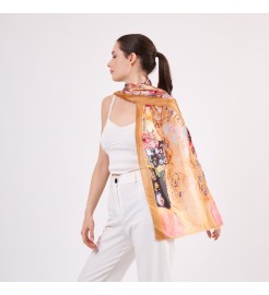 Pure silk scarf